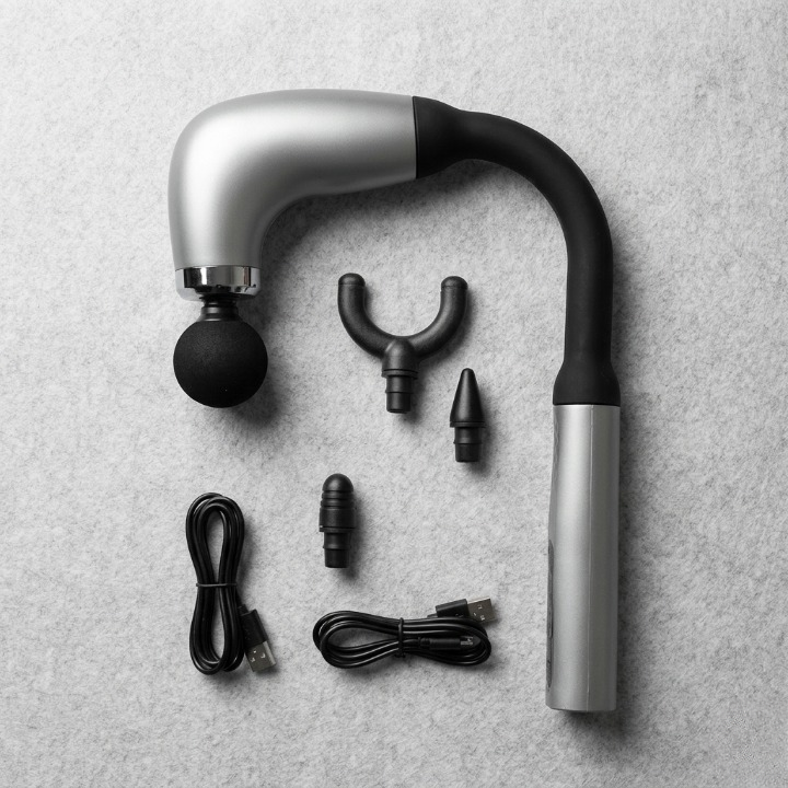 Long-Handle Fascial Gun Massager