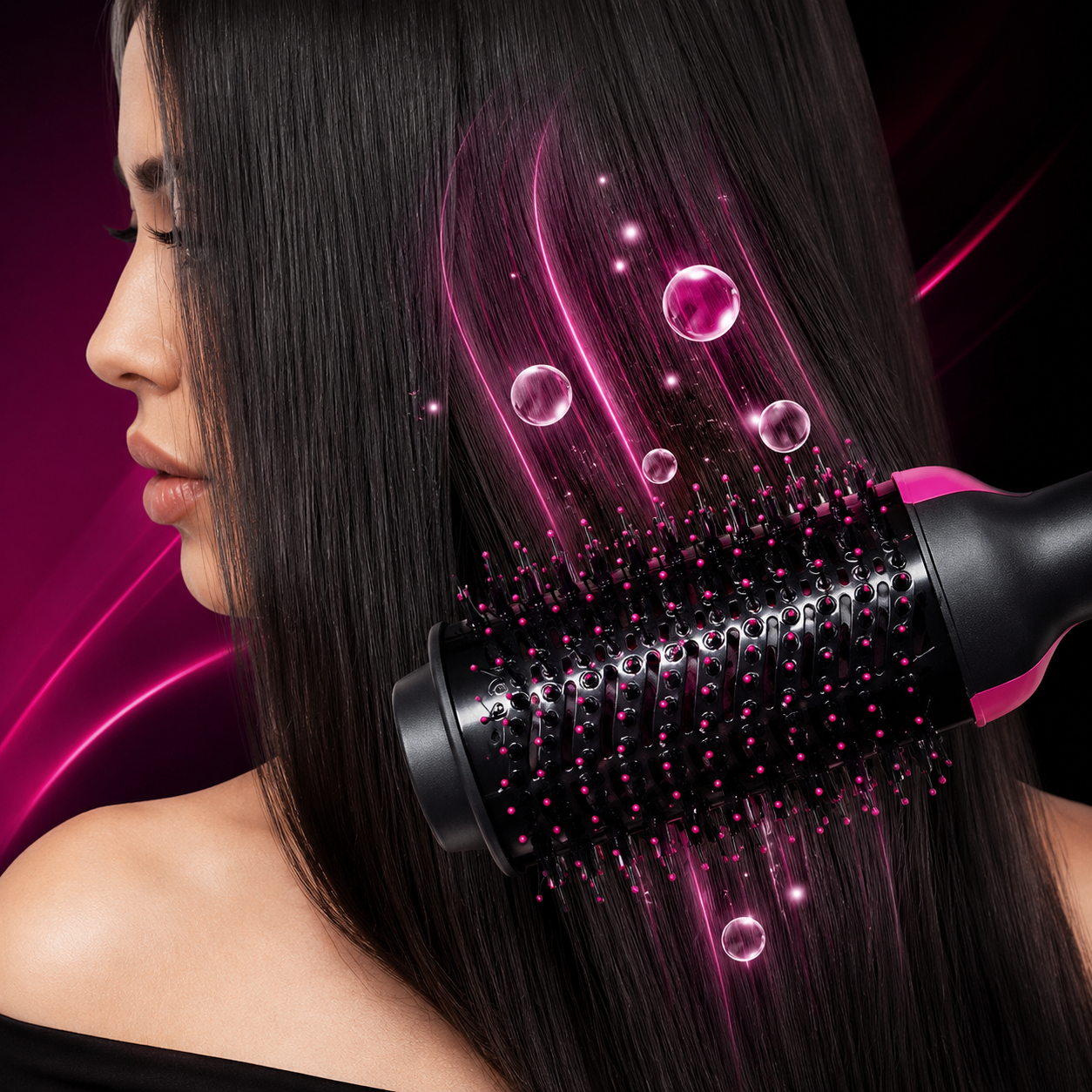 One Step Hot Air Brush – Hair Dryer & Volumizer