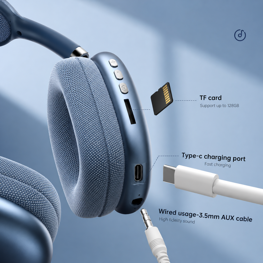 P9 Wireless Bluetooth Headphones